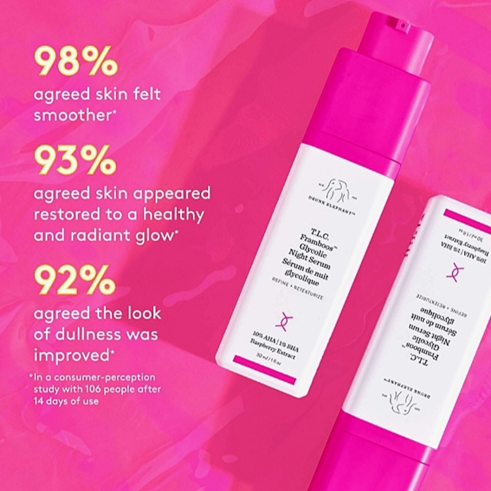 NEW! Drunk Elephant TLC Framboos Serum - Picture 2 of 6